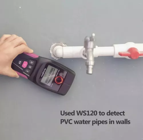 Detector de tubos de PVC, agua, madera, alambre metálico, escáner