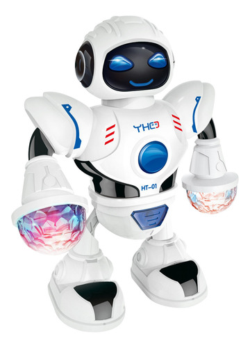 Robot De Baile Eléctrico Automático Toy Led Music Dance Robo