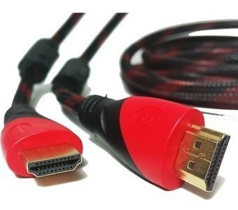 Imagen 2 de 2 de Cable Hdmi 5 Metros Doble Filtro / Mallado