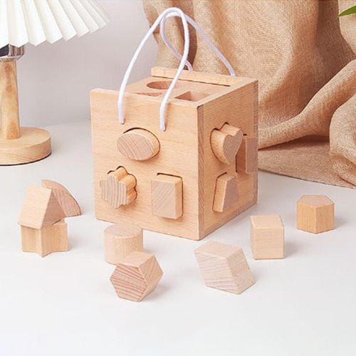 Classificador De Formas De Madeira Brinquedo Educacional De