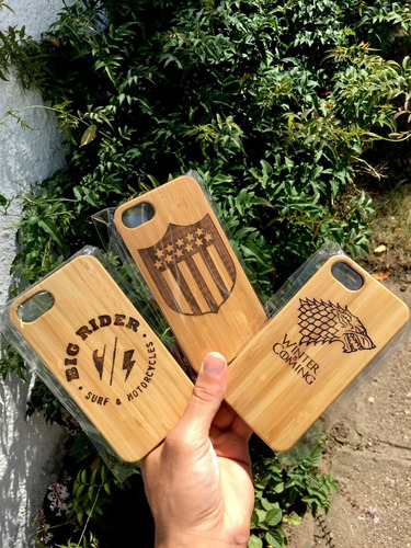 Case/ Funda/carcasas iPhone Personalizadas De Bamboo