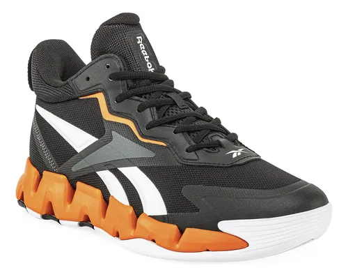 Zapatillas De Basquet Reebok Zig Encore Negra Solo Deportes