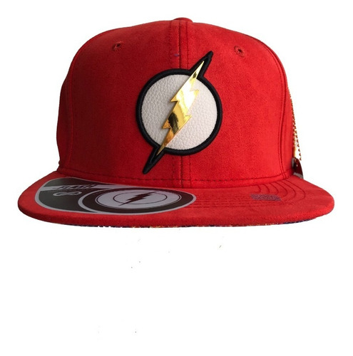 Gorra Original Plana Dc Comics Flash Varios Colores