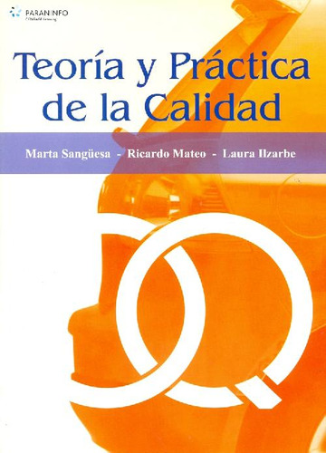Libro Teoría Y Práctica De La Calidad De Ricardo Mateo Dueña
