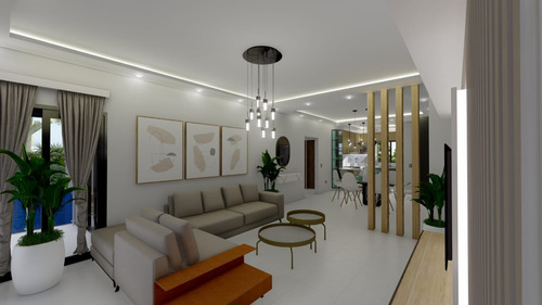 Moderno Y Nuevo Proyecto De Apartamentos Ámbar Suite L,nizao