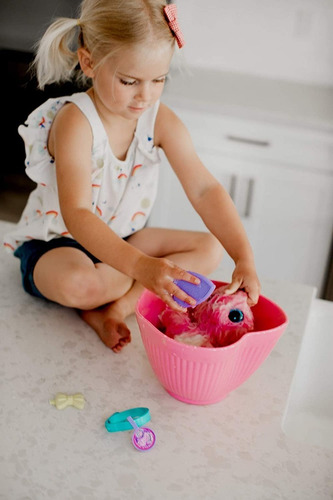 Imagen 5 de 7 de Scruff-a-luvs Little Live Pets Peluche Niña Mascota - Rosa