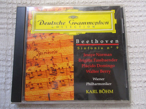 Beethoven Sinfonía N 9 Norman Fassbaender Domingo Berry Böhm