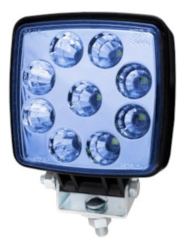 Reflector Electronico 9 Leds Azul 12v/24v Baiml 8010eaz