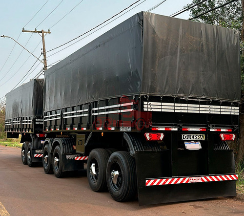Rodotrem Guerra 9 Eixos Graneleiro 2003 - Tvg Caminhões