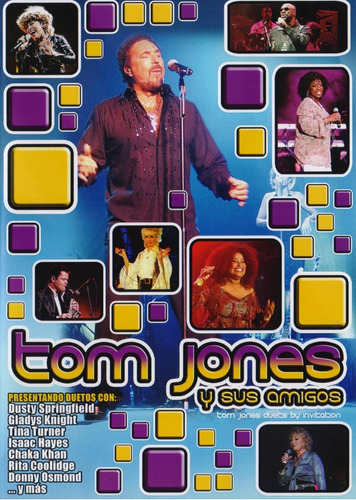 Tom Jones Y Sus Amigos (duetos) Concierto Dvd