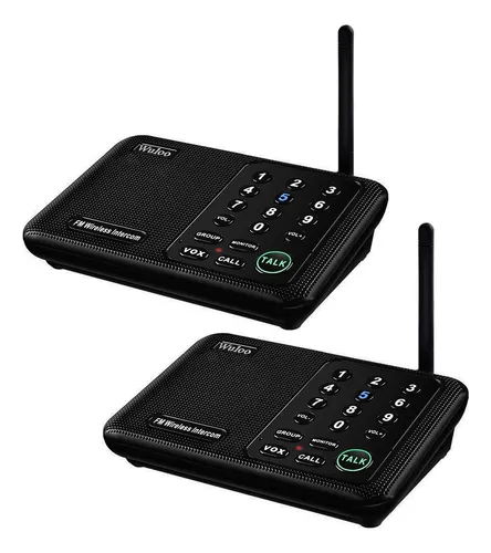 comprar Sistema De Intercomunicación Inalámbrico Wuloo Wl666, 1,5 Km