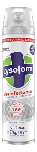 Aerosol Lysoform Desinfectante 380cc X 3 Unidades