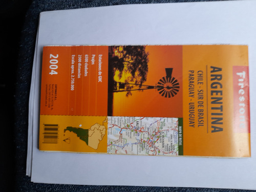 Rep. Argentina Mapa Vial E Información Firestone (Usado)