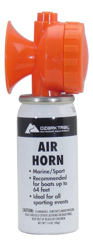 Air Horn Corneta De Aire Comprimido Porras Fiesta 1.4 Oz