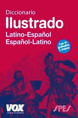 Diccionario Ilustrado Vox Español Latino + Tapa Dura + Mapa