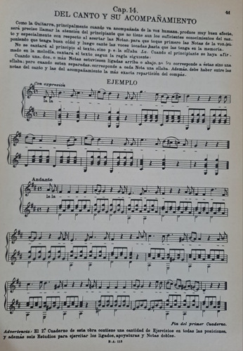 Libros Métodos Completos Para Guitarra + Partitura Milonga (Usado)
