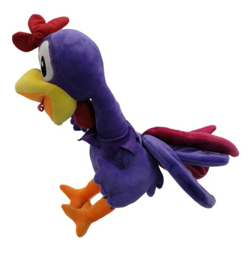 Imagen 5 de 6 de Peluche De Gallo Gallito De Colores Gallo