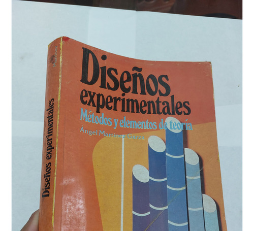 Libro Diseños Experimentales Métodos Y Teoría Martínez 