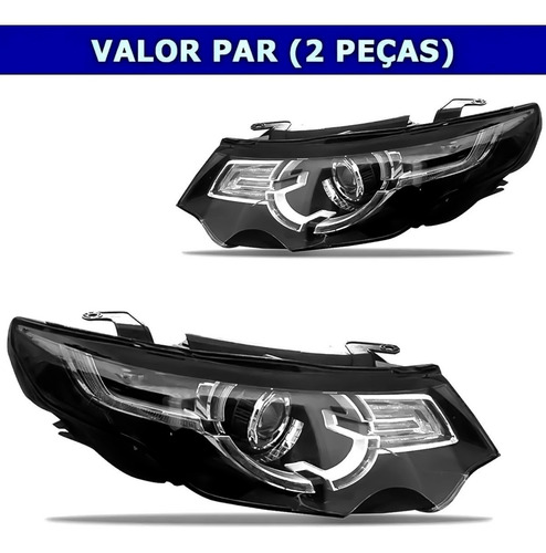 Par Farol Discovery 2015 A 2018 Sport Com Led Ds3 12 Pinos