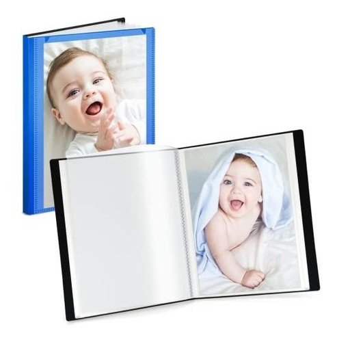 Cranbury Small Picture Book For 4x6 Photos - (blue, 2 Pack),