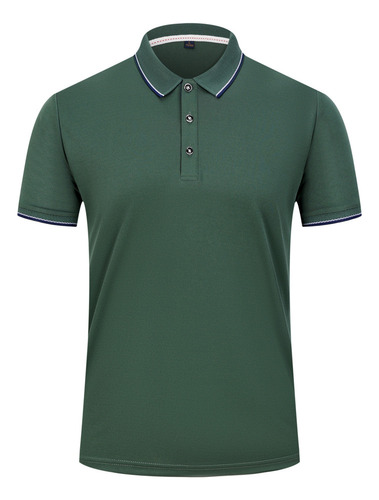 Playera Polo Hombre Manga Corta Moda Casual Camisa