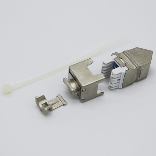 Jack Angular Satra Cat6a Blindado, Ansi/tia 568-c