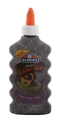 Elmer's Glitter Glue Black 177ml