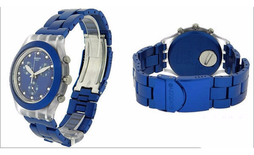 Relógio Swatch Full Blooded Navy Svck4055ag