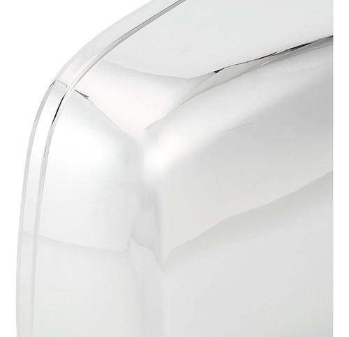 Cubierta Para Espejo Retrovisor, 1 Par, Cromada, Impermeable