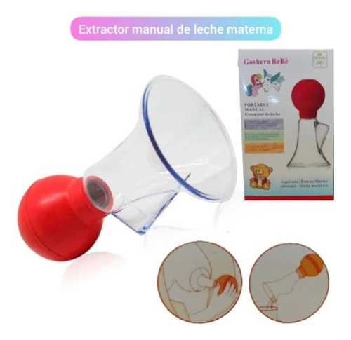 Extractor Plástico Manual Para Leche Materna 