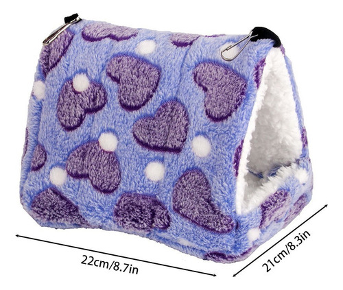 Cama Casa Cuyo Raton Conejo Erizo Hamster Huron 22x21cm