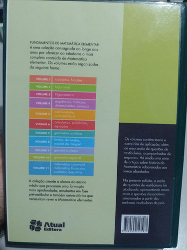 Fundamentos De Matemática Elementar Vol 10 - Geometria Espacial Capa Dura