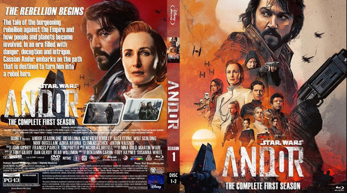 Andor Sw 2022 Temp. 1 En Bluray. 3 Discos. Ing/esp. Lat 5.1