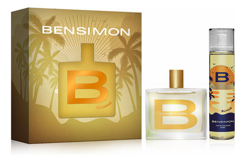 Kit Perfume Hombre Bensimon Sunset Edp 100 Ml