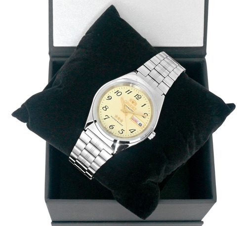 Relógio Orient Masculino Automático 469wb1a C2sx Champanhe