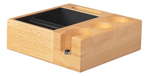 Espresso Coffee Organizador Caja De Madera Para Cafe