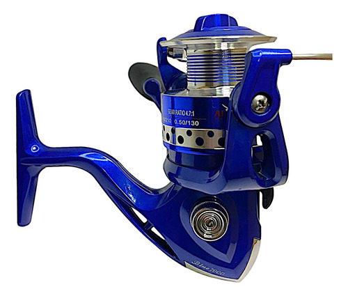 Reel Frontal Albatros Blue 7000 5 Rulemanes Pesca Variada