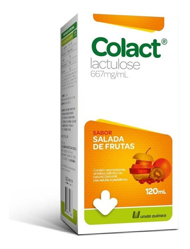 Colact Lactulose União Química Em Frasco De 120ml