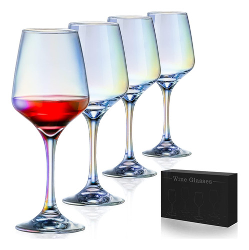 Copas De Vino Tinto Copas De Vino Iridiscentes Copas De Vino