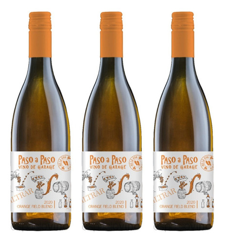 Vino Paso A Paso Orange Field Blend X3 - Oferta Celler