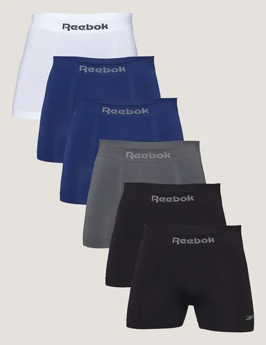 Kit 6 Cuecas Reebok Boxer Masculino Poliamida