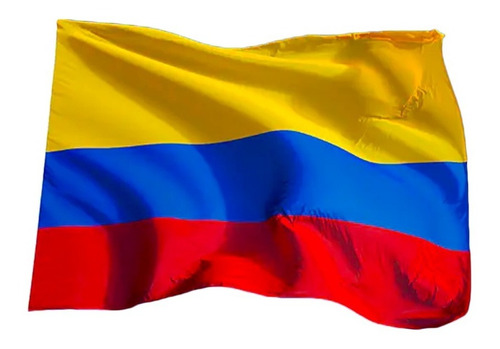 Imagen 1 de 6 de Bandera Colombia Nacional 1mtr X1.5mt Exterior Grande