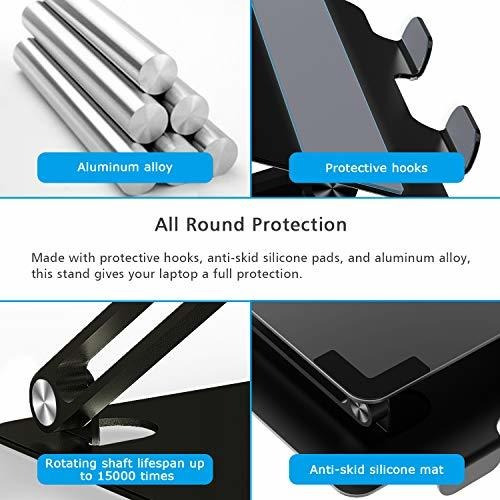 Imagen 6 de 7 de Laptop Stand, Epn Adjustable Laptop Holder, Multi-angle Lap