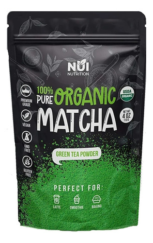 Matcha Te Verde En Polvo Americana 50 Servicios  Orgánica 