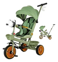 Comprar Triciclo Carreola Gira 360° Reclinable Triciclos Para Niños