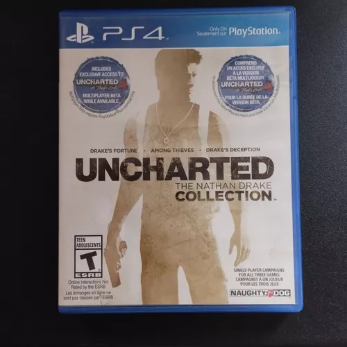 Uncharted 4 A Thief End Usado Original Ps4 Midia Física +nf