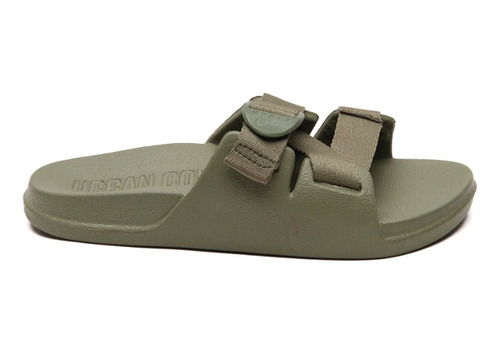 Sandalia Urban Cow Chanclas Amy Color Militar 