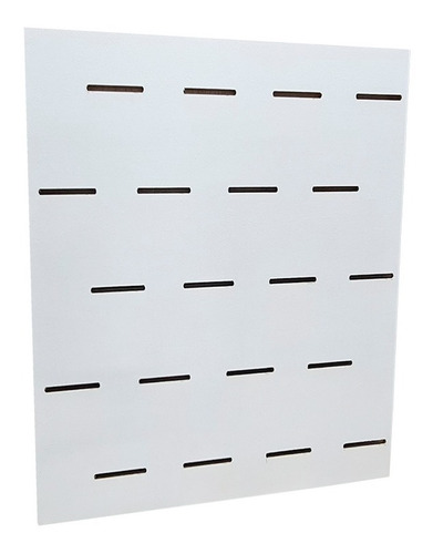 Panel Ranurado Qatari 90x60 - Nuevo Modelo - Únicos Blanco