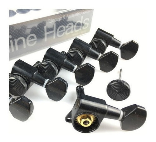 Tarraxas Tarrachas Com Trava Em Linha Guitarra Similar Gotoh