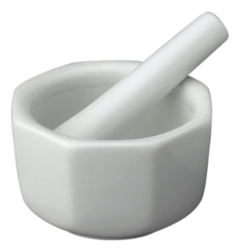 Hic Harold Import Co. Mortero De Cocina, Porcelana Blanca Fi